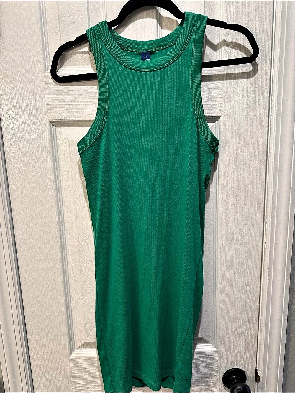 Old Navy Green Sleeveless Maxi Dress